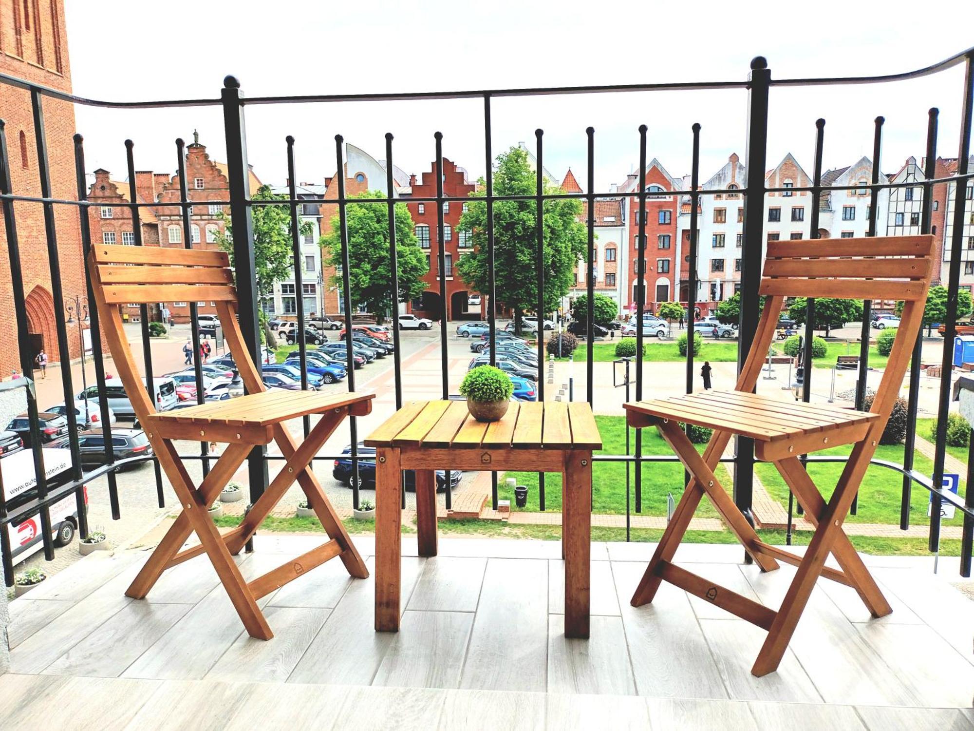 Apartament Ania Stare Miasto Elblag Buitenkant foto
